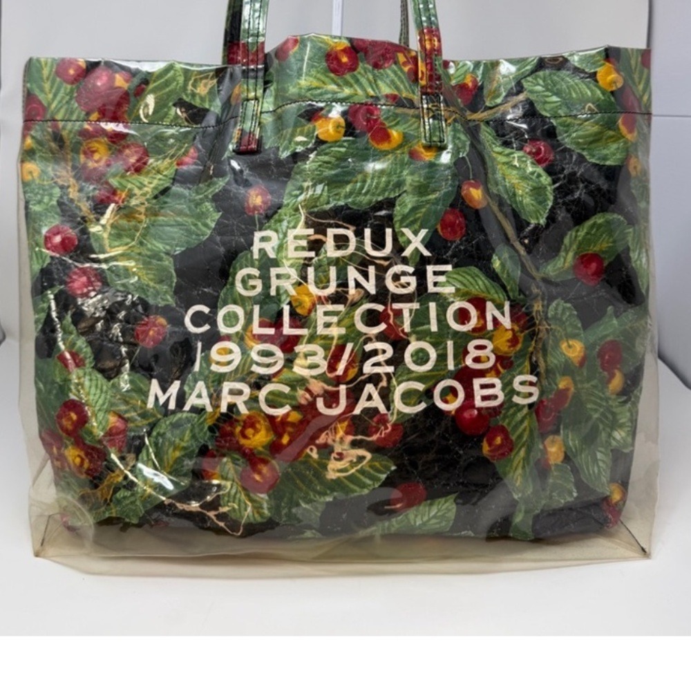 Marc Jacobs Redux Grunge Cherries Fruit Limited Edition 1993/2018 Tote - Picture 2 of 12